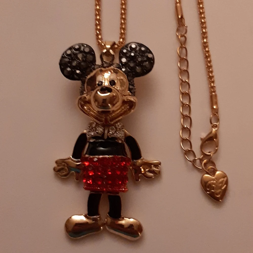 Cute! Mouse Charm with Free Chain- Arms and Legs Dangle, Head Turns 🐭❤🐹